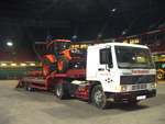 Equipment hire for Speedway GrandPrix, Newport, South Wales